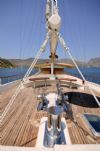 C T 2 Gulet Yacht, Front Deck Seating.