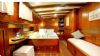 Ecce Navigo teknesi kabin 4.  Ecce Navigo Yacht, Lounge.