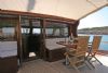 Hayal 62 Gulet Yacht, Rear Dining Space.