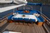 North Wind Yacht, Aft Deck Alfresco Dining.