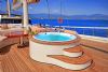 Queen Of Salmakis Yacht, On Deck Jacuzzi.