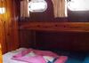 r.oğlu teknesi kabin.  R. Oglu Yacht, Double Cabin.