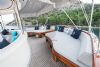Vista Mare Yacht, Aft Deck Seating.