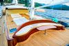 Wicked Felina Yacht, Front Deck Seating.