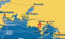 Fethiye - Ölüdeniz - Ekincik - Göcek - Fethiye Lüks Tekneler ile 